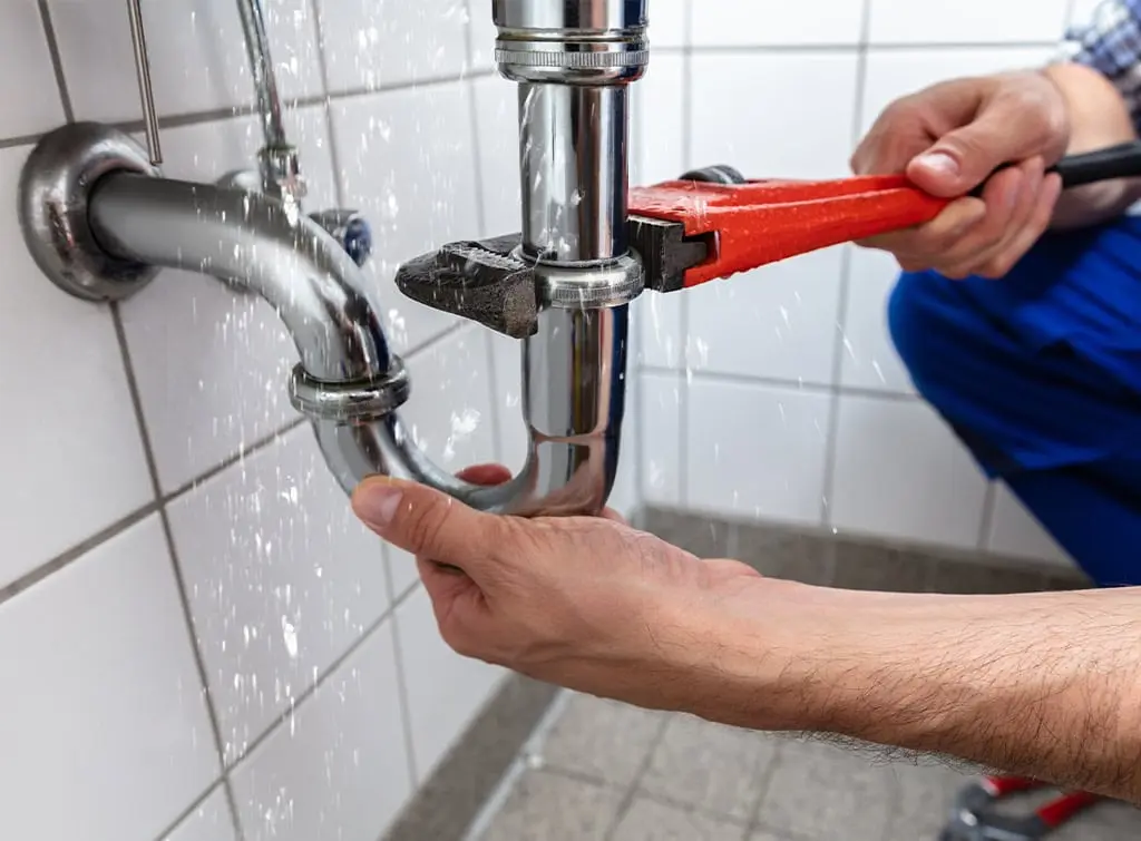 how to check under sinks for leaks
